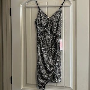 Sequin short dress